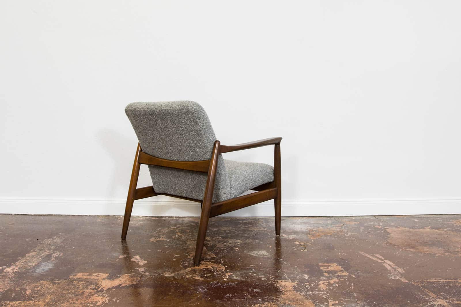 Pair Of Armchairs High Back GFM-64 and GFM-64 by Edmun Homa, Poland, 1960's