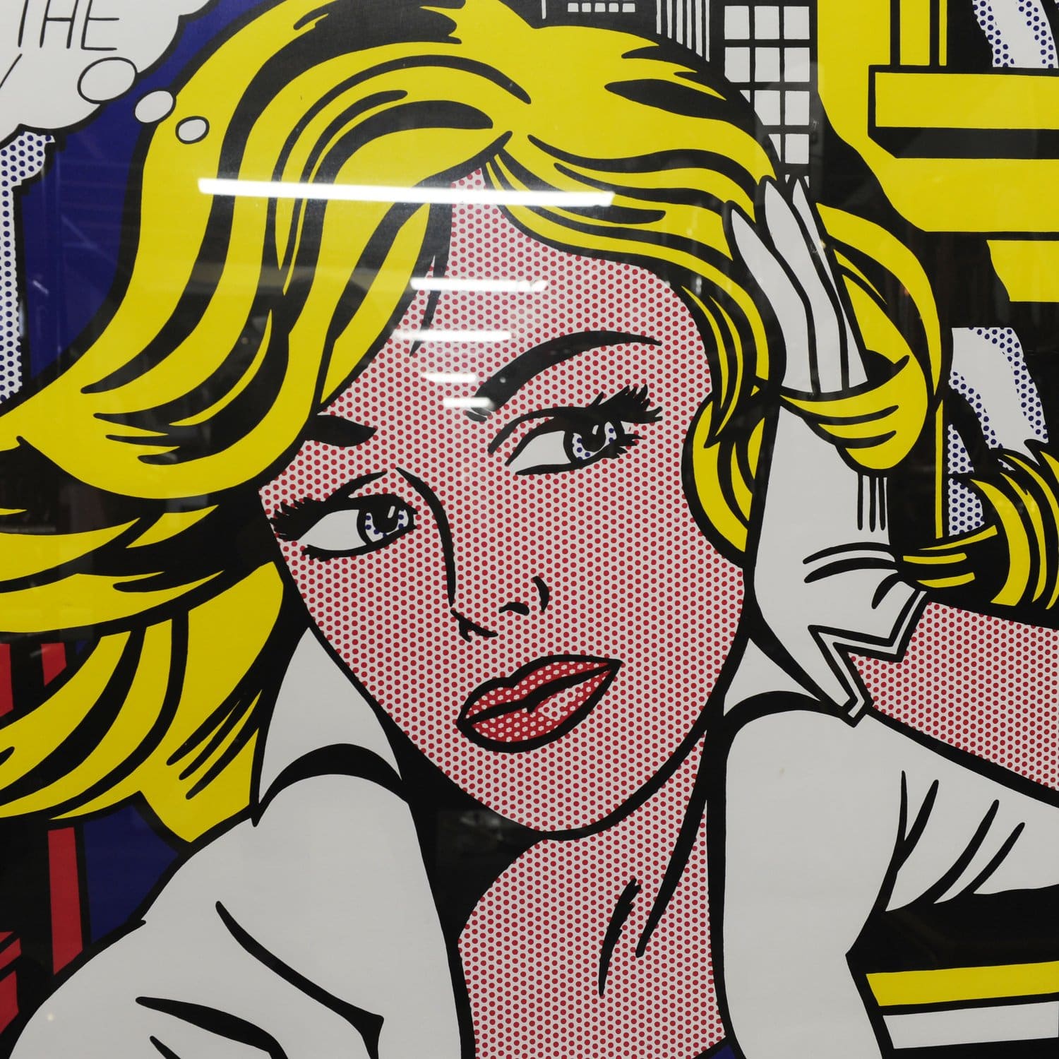 Lichtenstein 'The Art Of The 60s', Roy Lichtenstein Screen Print, 1970s