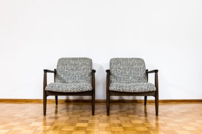 Pair Of “Gfm 64” Armchairs By Edmund Homa, Poland, 1960s - Image 2