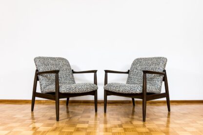 Pair Of “Gfm 64” Armchairs By Edmund Homa, Poland, 1960s - Image 3