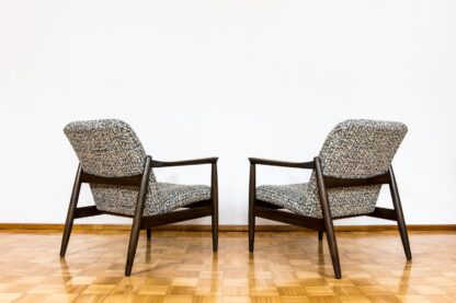 Pair Of “Gfm 64” Armchairs By Edmund Homa, Poland, 1960s - Image 5