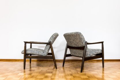 Pair Of “Gfm 64” Armchairs By Edmund Homa, Poland, 1960s - Image 7