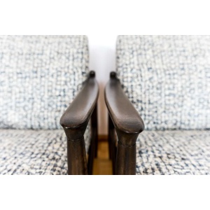 Pair Of “Gfm 64” Armchairs By Edmund Homa, Poland, 1960s