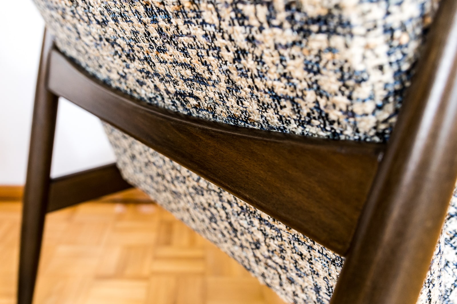 Pair Of “Gfm 64” Armchairs By Edmund Homa, Poland, 1960s