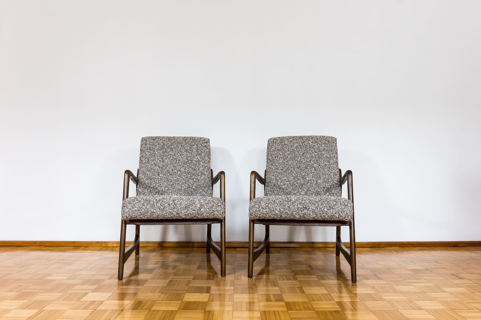 Pair Of Armchairs Designed by Barbara Fendrych Weclawska, Poland, 1960s