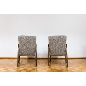 Pair Of Armchairs Designed by Barbara Fendrych Weclawska, Poland, 1960s
