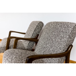 Pair Of Armchairs Designed by Barbara Fendrych Weclawska, Poland, 1960s