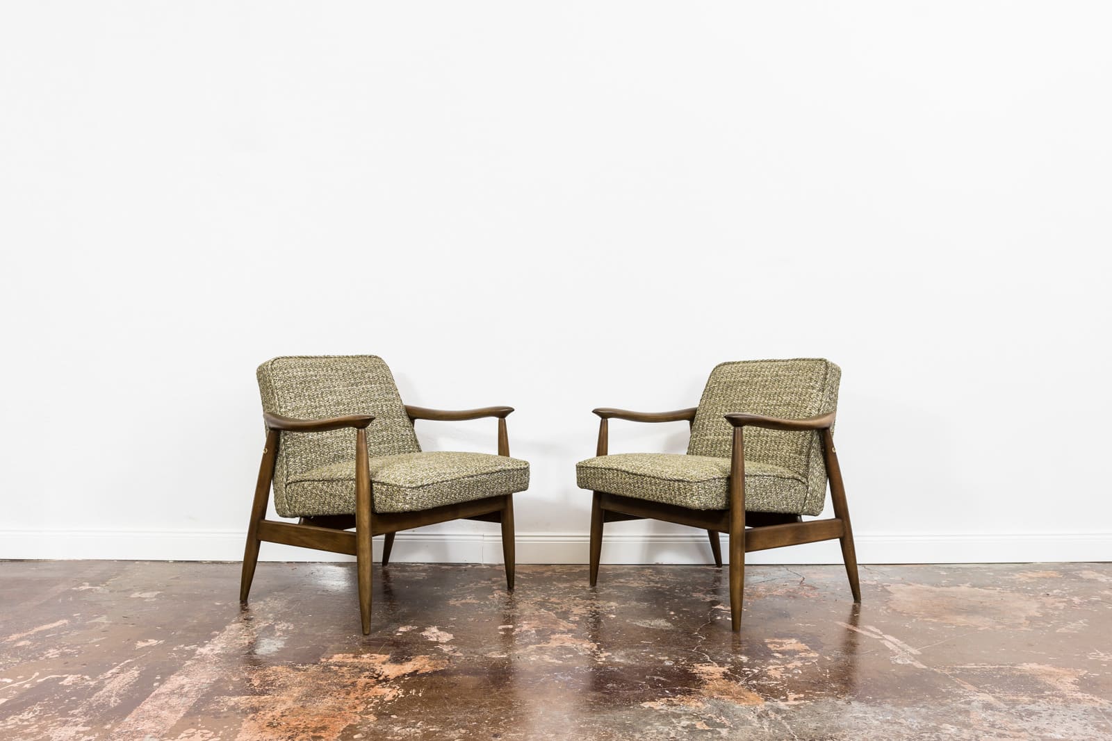 Pair Of “Gfm 87” Armchairs By Juliusz Kędziorek For GFM, Poland, 1960s