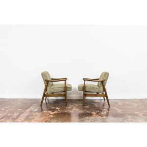 Pair Of “Gfm 87” Armchairs By Juliusz Kędziorek For GFM, Poland, 1960s