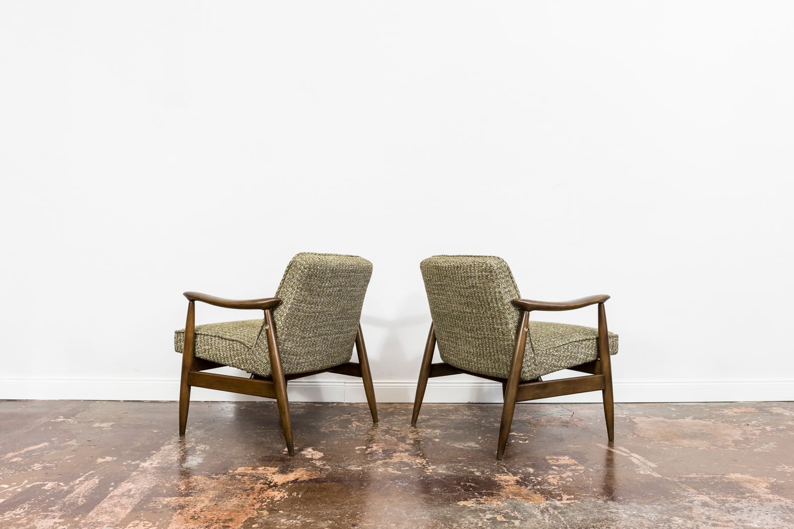 Pair Of “Gfm 87” Armchairs By Juliusz Kędziorek For GFM, Poland, 1960s