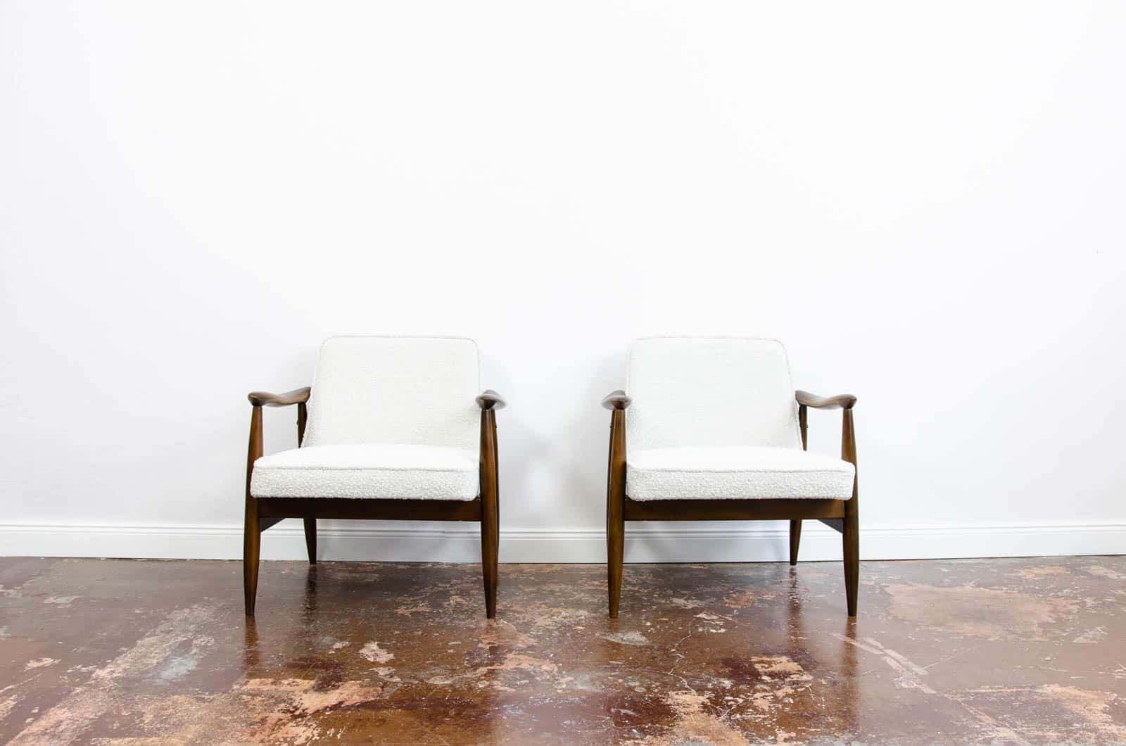 Pair Of “Gfm 87” Armchairs By Juliusz Kędziorek For GFM, Poland, 1960s