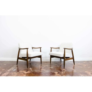 Pair Of “Gfm 87” Armchairs By Juliusz Kędziorek For GFM, Poland, 1960s