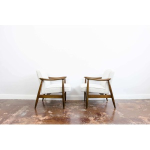 Pair Of “Gfm 87” Armchairs By Juliusz Kędziorek For GFM, Poland, 1960s
