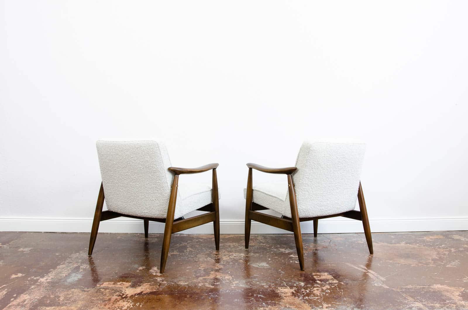 Pair Of “Gfm 87” Armchairs By Juliusz Kędziorek For GFM, Poland, 1960s