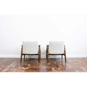 Pair Of “Gfm 87” Armchairs By Juliusz Kędziorek For GFM, Poland, 1960s