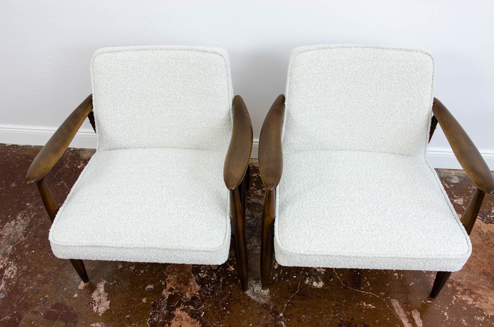 Pair Of “Gfm 87” Armchairs By Juliusz Kędziorek For GFM, Poland, 1960s
