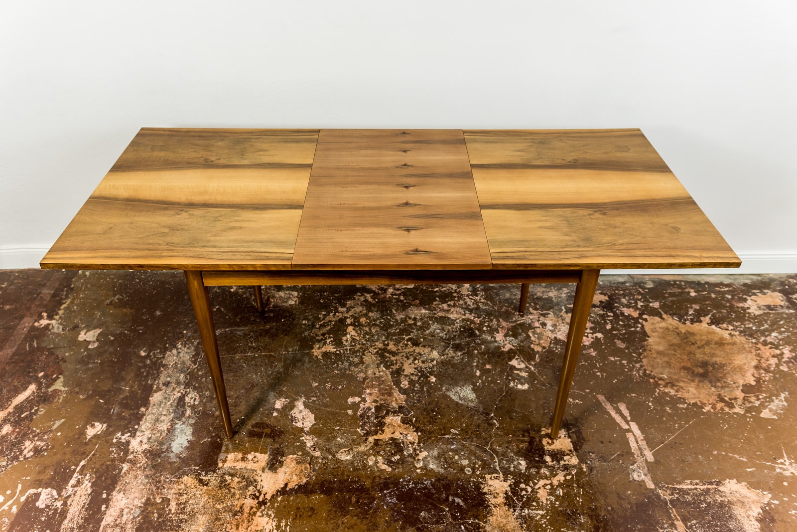 Extendable Dining Table In Walnut, 1960s
