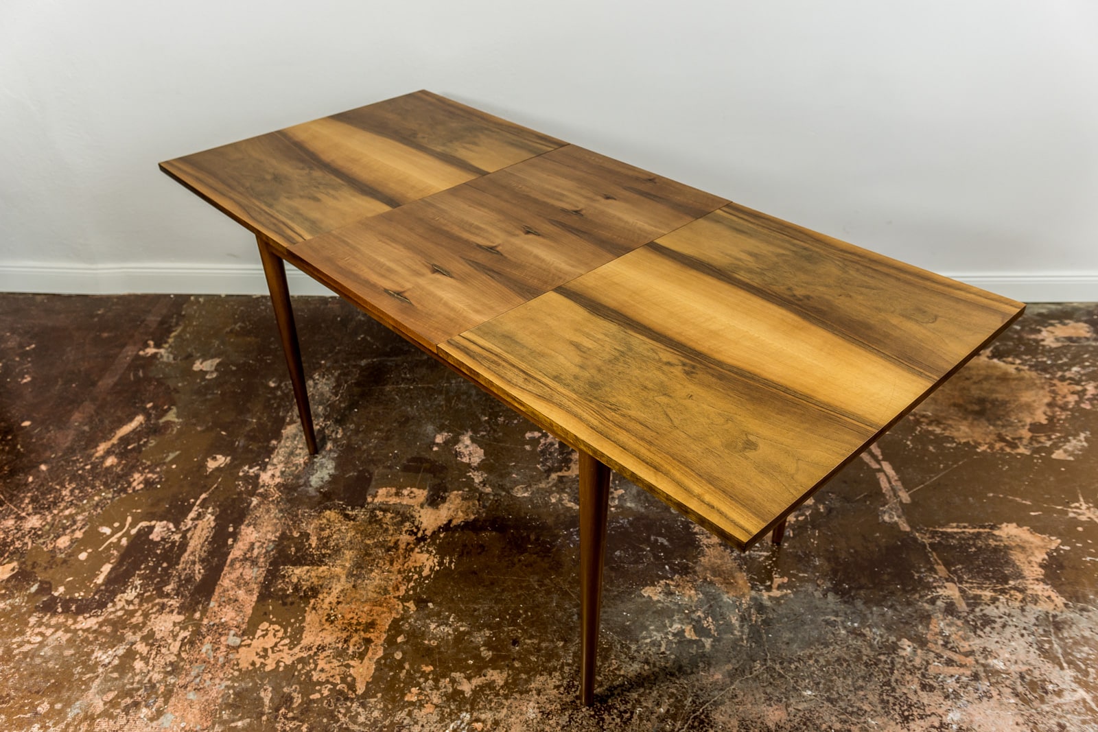 Extendable Dining Table In Walnut, 1960s