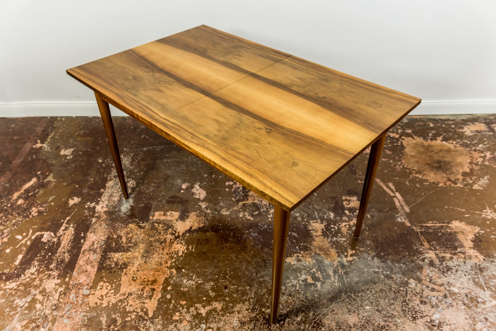 Extendable Dining Table In Walnut, 1960s