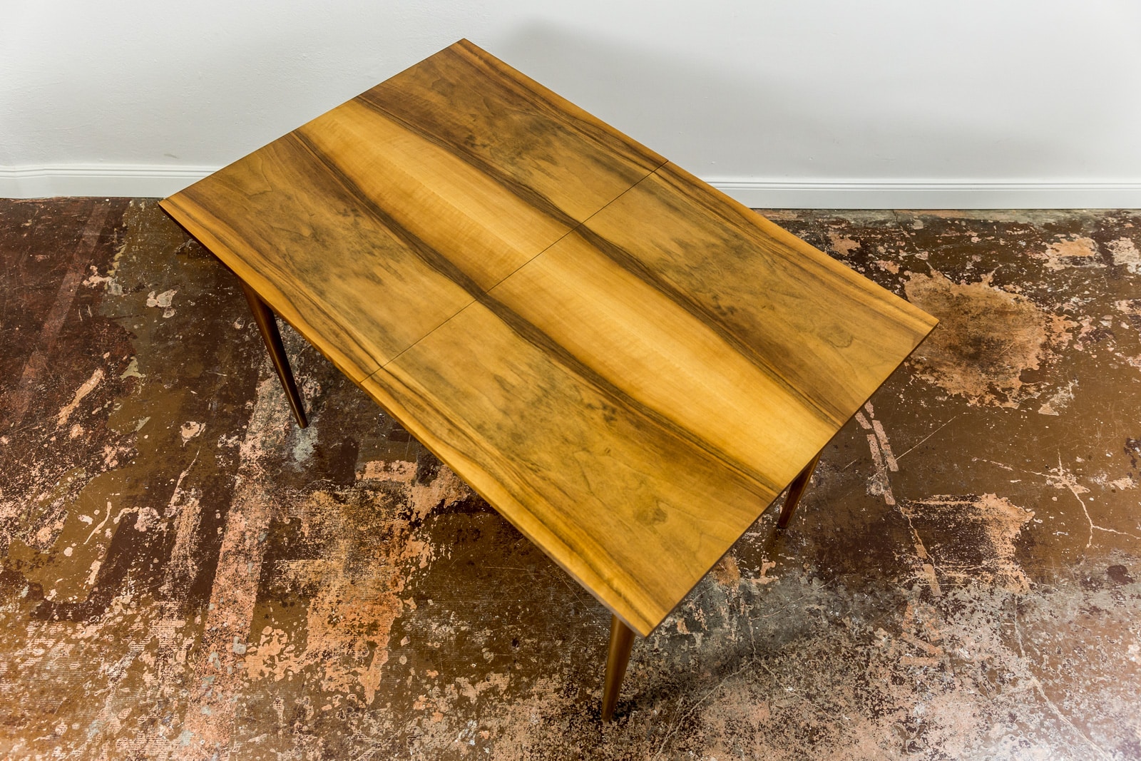 Extendable Dining Table In Walnut, 1960s