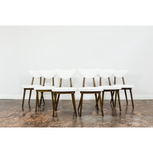 Model No. 124 Chairs By Helena & Jerzy Kurmanowicz, 1960s, Poland, Set Of 6