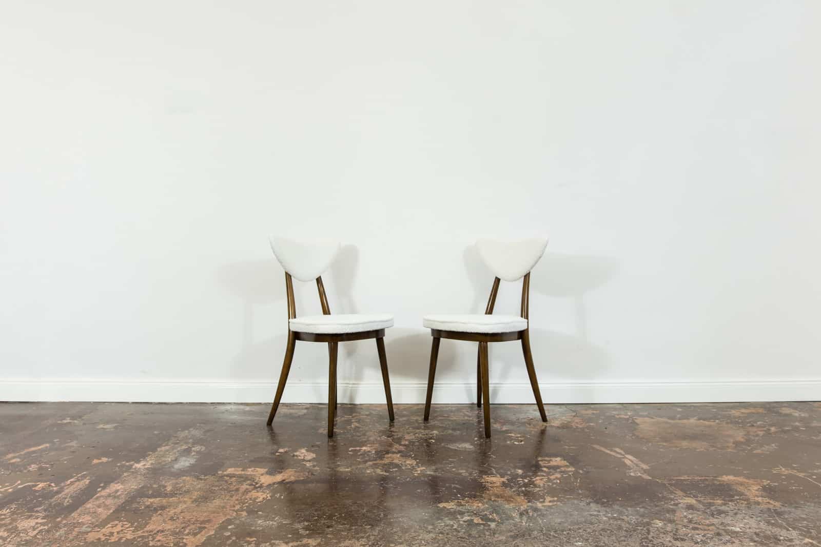 Model No. 124 Chairs By Helena & Jerzy Kurmanowicz, 1960s, Poland, Set Of 6