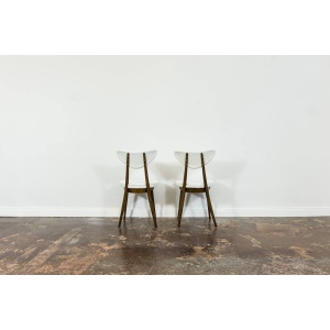 Model No. 124 Chairs By Helena & Jerzy Kurmanowicz, 1960s, Poland, Set Of 6