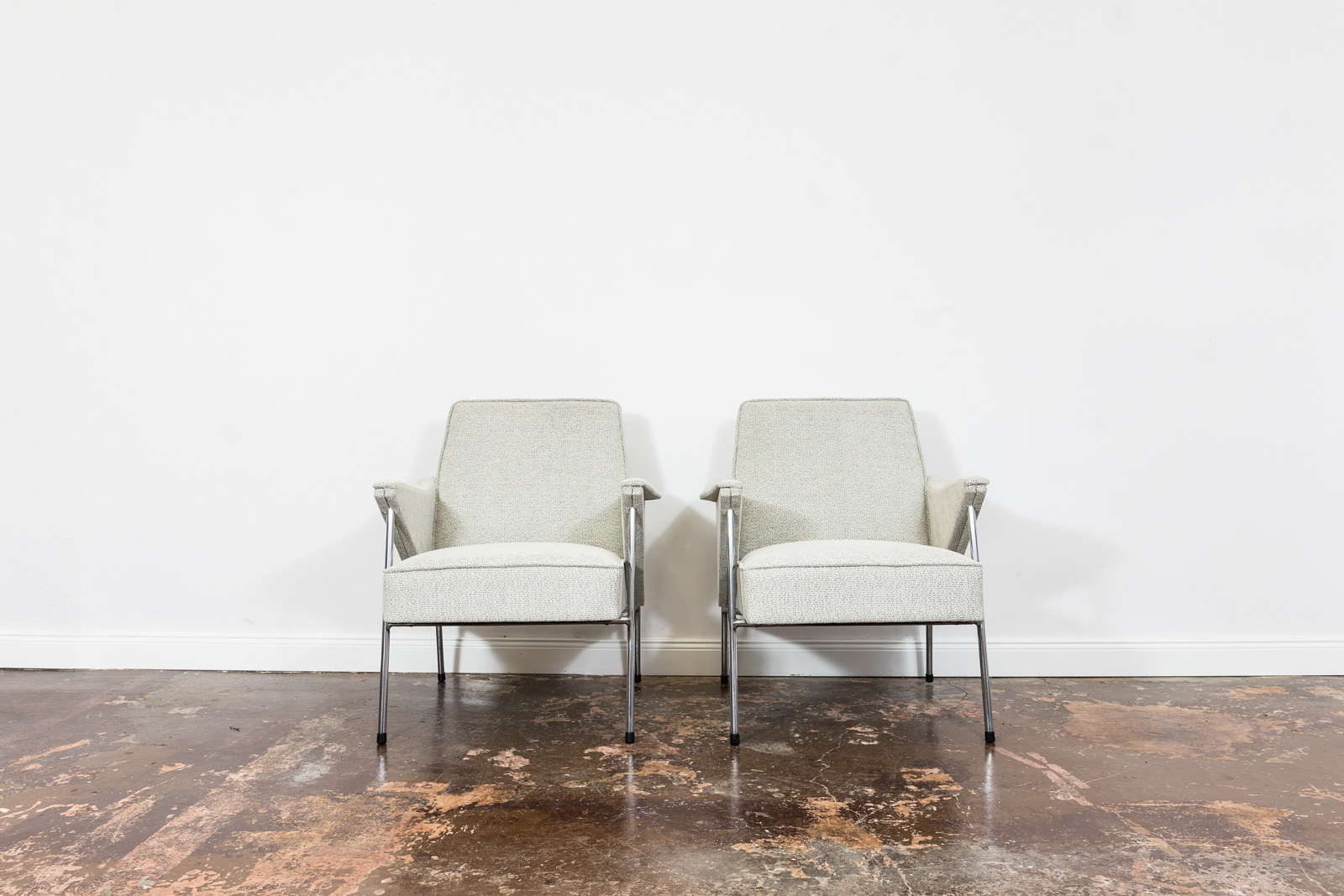 Pair Of Mid Century Armchairs "Bats" From Fabryka Mebli Wschód Zadziele, 1960s