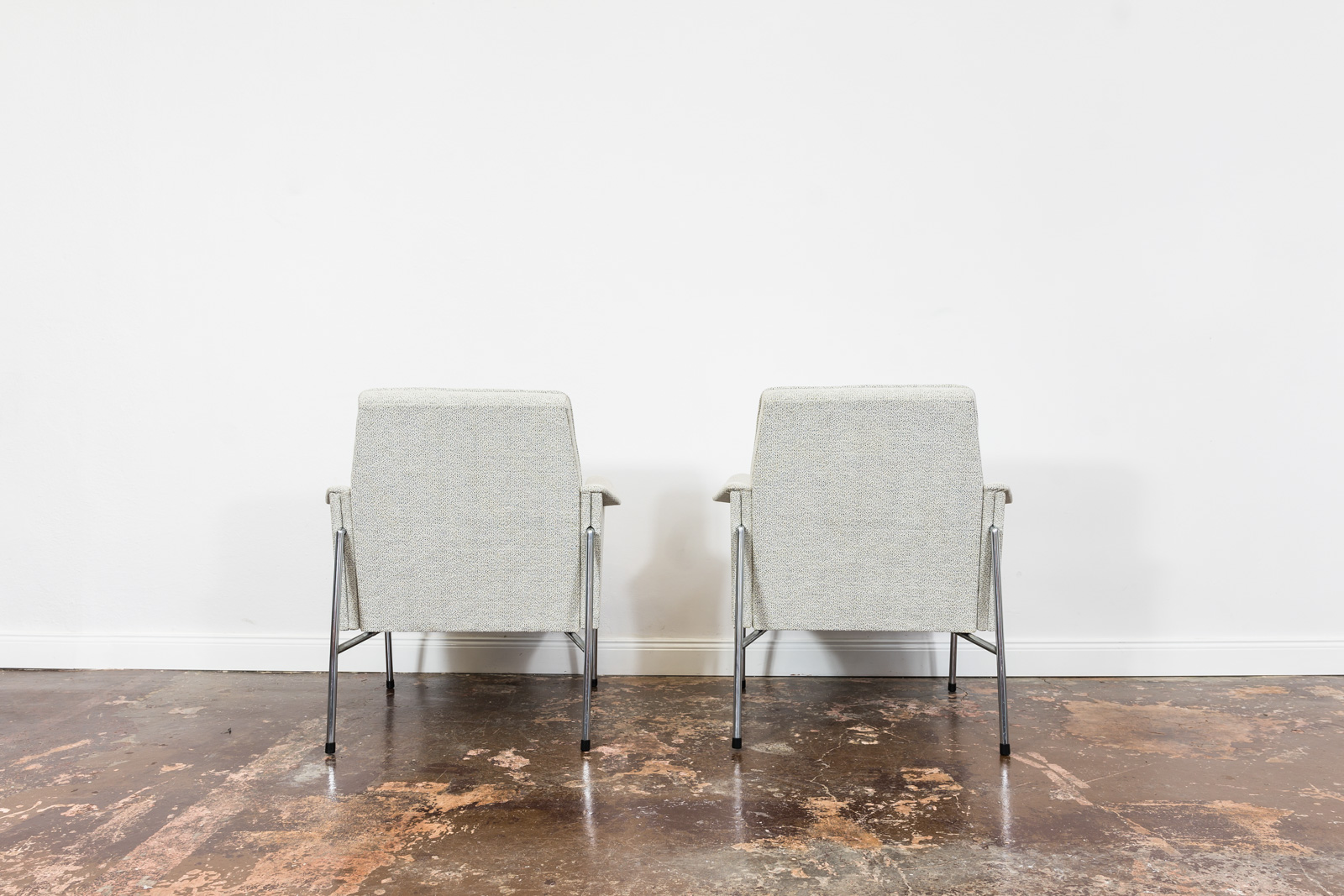 Pair Of Mid Century Armchairs "Bats" From Fabryka Mebli Wschód Zadziele, 1960s