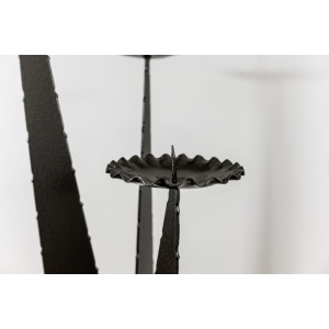 Tall Metal Candle Holder, 1970s