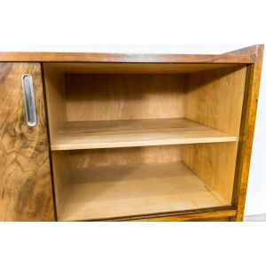 Restored Walnut Sideboard From Bytomskie Furniture Factory, 1960s