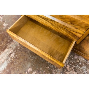 Restored Walnut Sideboard From Bytomskie Furniture Factory, 1960s