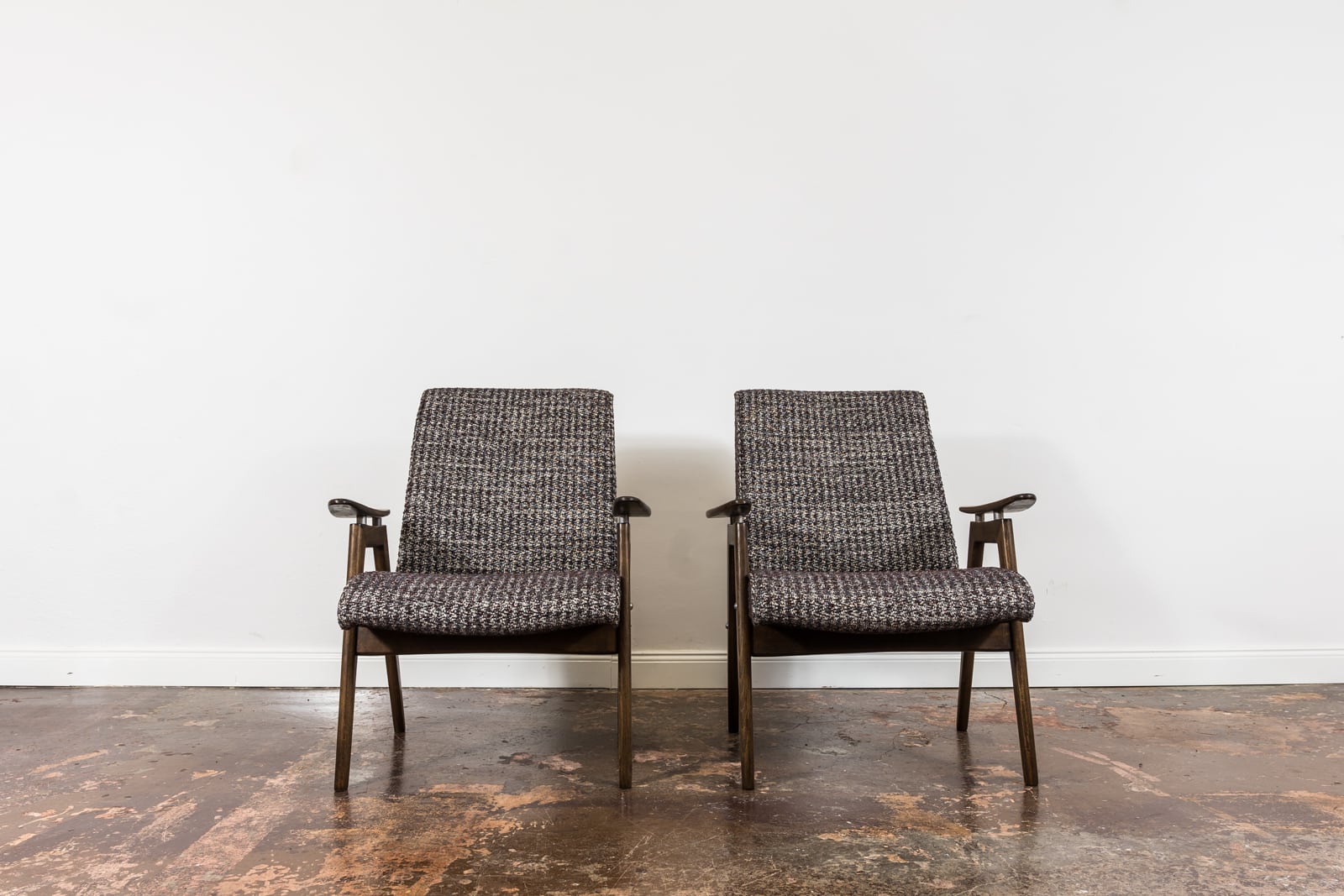 Pair Of Armchairs By Jaroslav Smídek For Jitona, Czechoslovakia, 1960's