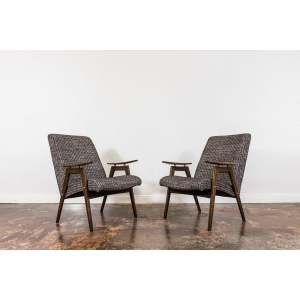 Pair Of Armchairs By Jaroslav Smídek For Jitona, Czechoslovakia, 1960's