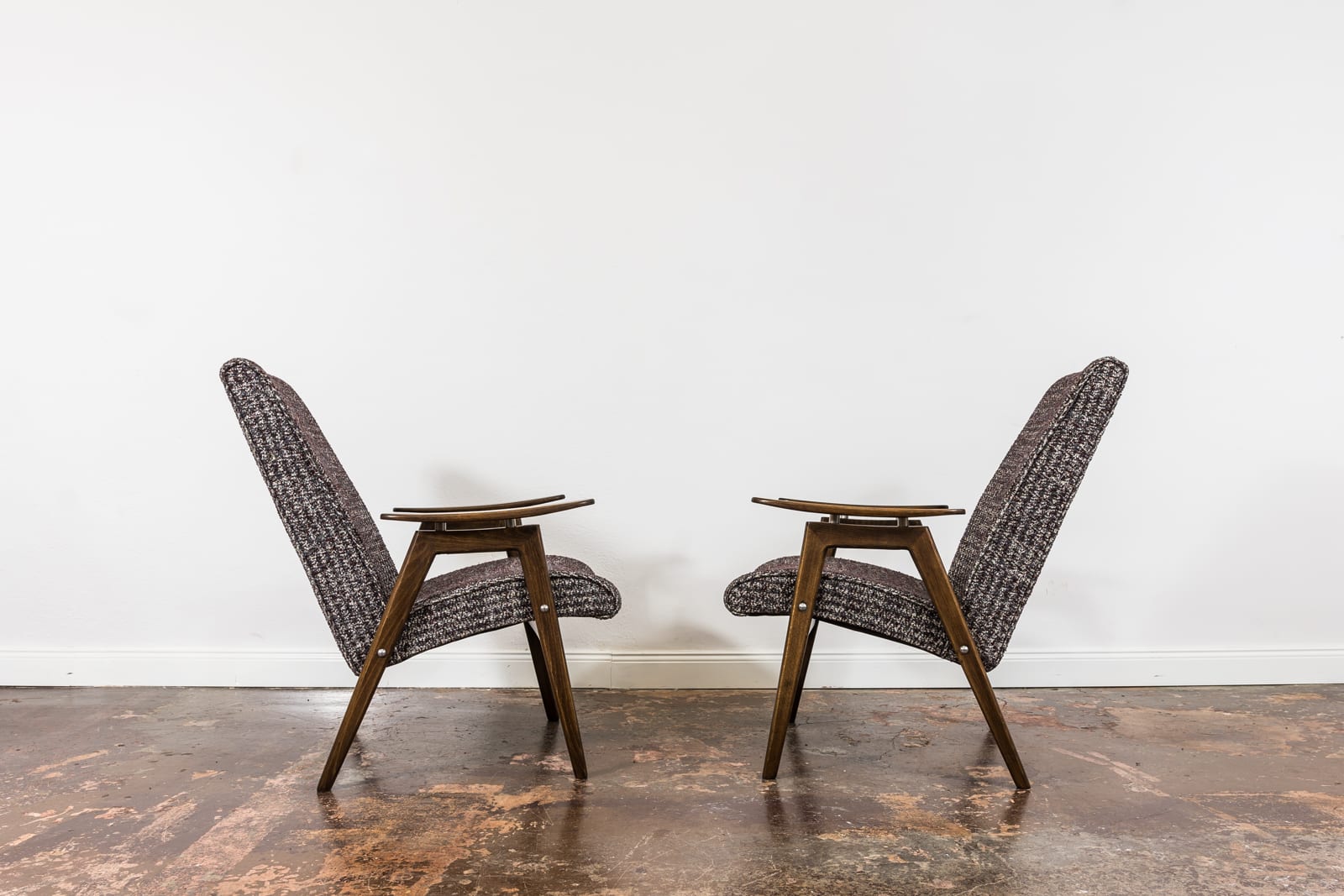 Pair Of Armchairs By Jaroslav Smídek For Jitona, Czechoslovakia, 1960's