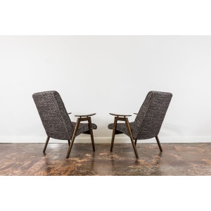Pair Of Armchairs By Jaroslav Smídek For Jitona, Czechoslovakia, 1960's