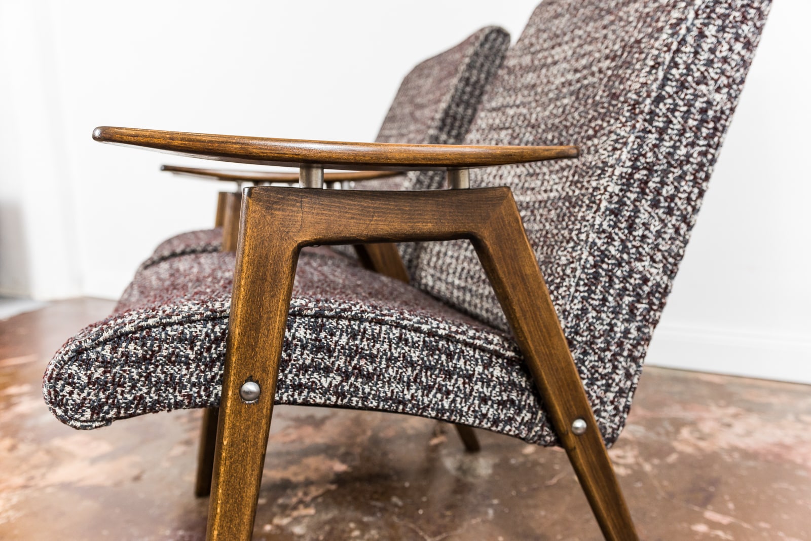Pair Of Armchairs By Jaroslav Smídek For Jitona, Czechoslovakia, 1960's