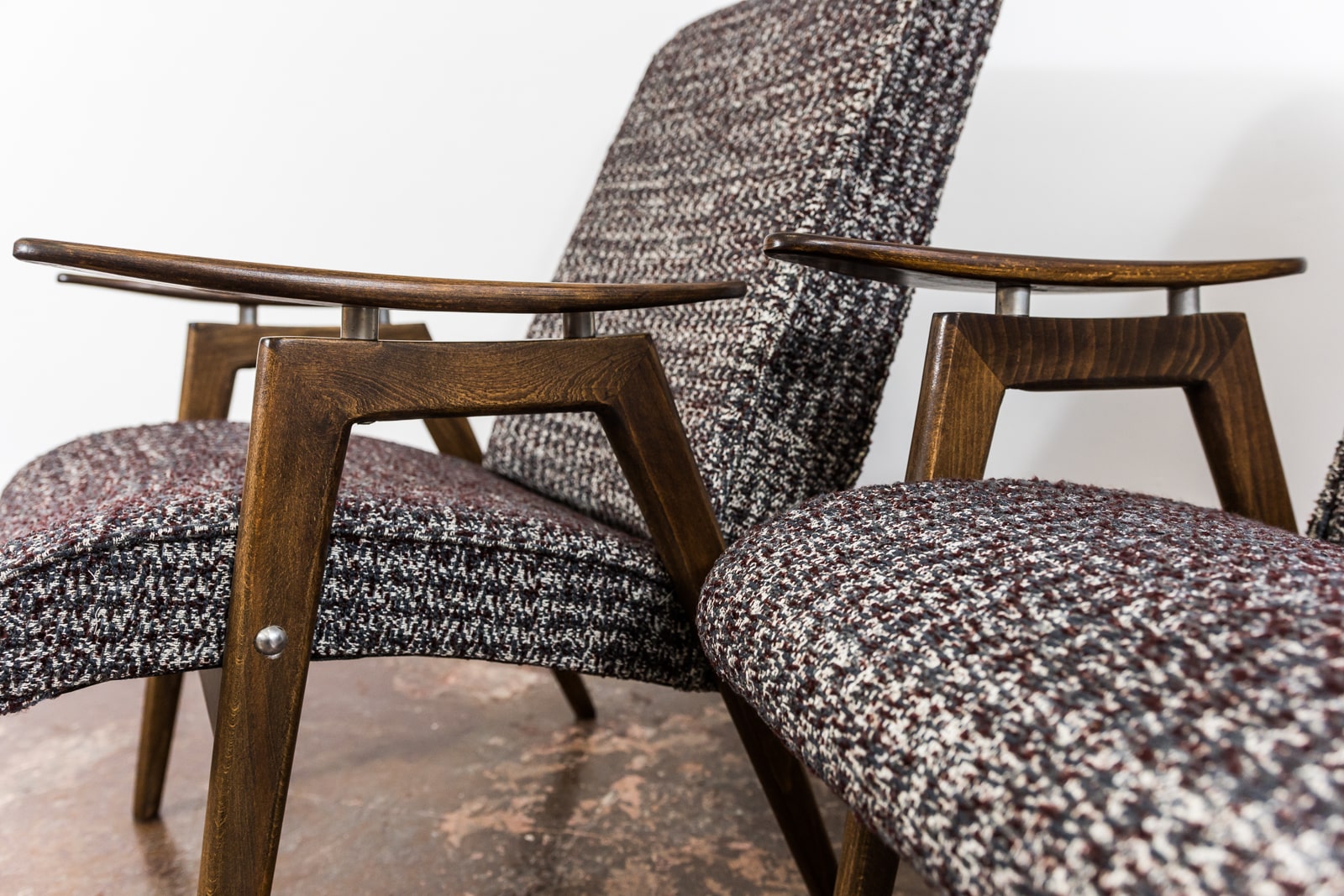 Pair Of Armchairs By Jaroslav Smídek For Jitona, Czechoslovakia, 1960's
