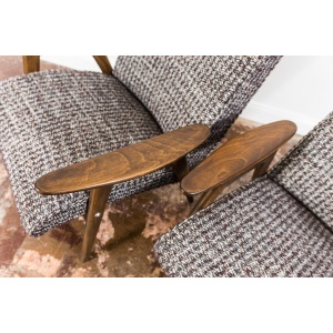 Pair Of Armchairs By Jaroslav Smídek For Jitona, Czechoslovakia, 1960's