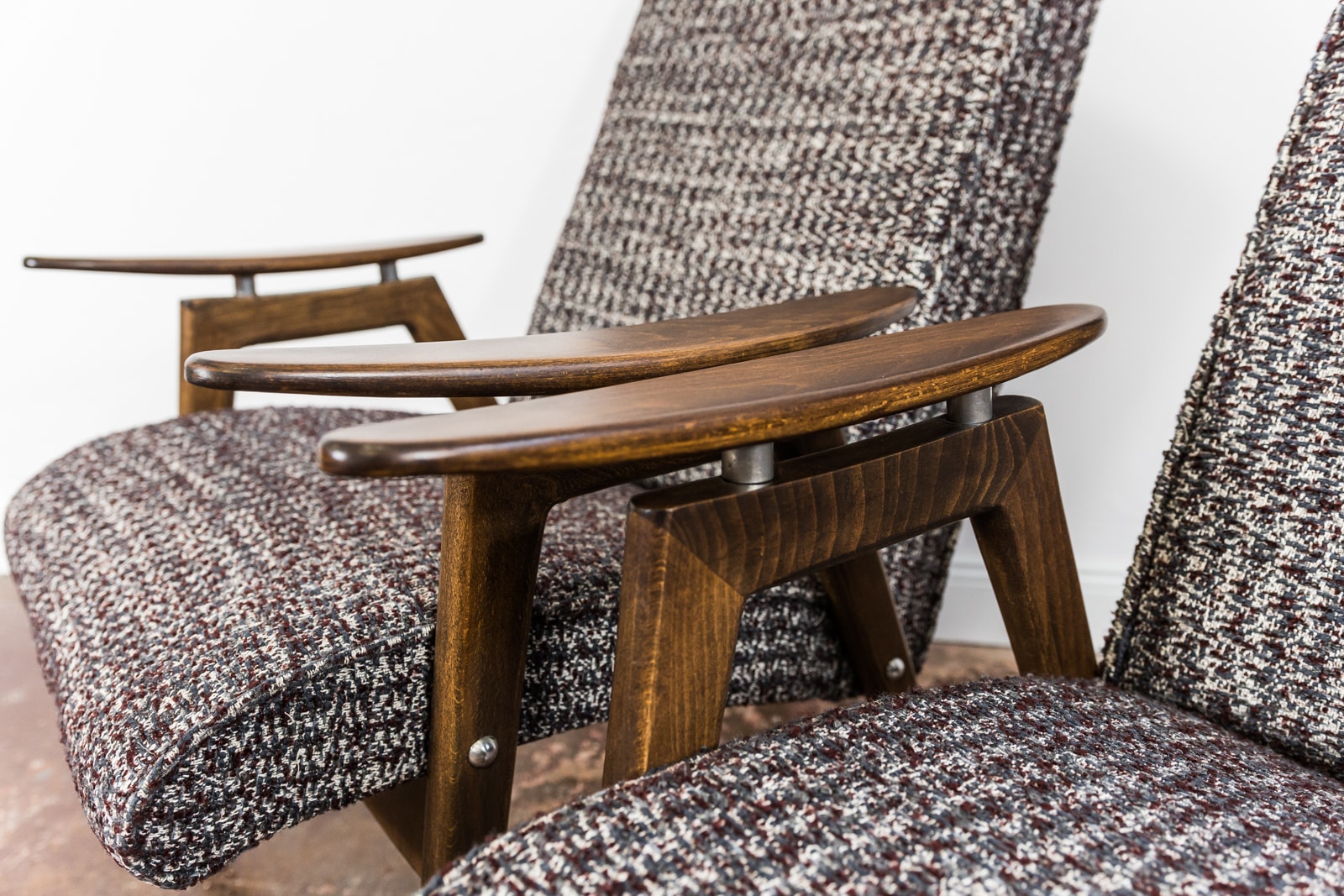 Pair Of Armchairs By Jaroslav Smídek For Jitona, Czechoslovakia, 1960's