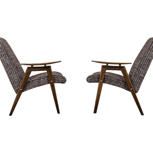 Pair Of Armchairs By Jaroslav Smídek For Jitona, Czechoslovakia, 1960's