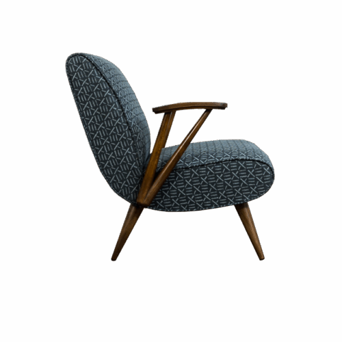 Mid-Century Lounge Chair "300-110" by GFM, Poland, 1960s