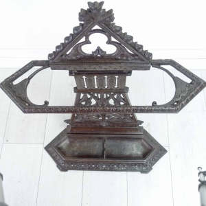 Cast Iron umbrella/stick stand Christopher Dresser c1868