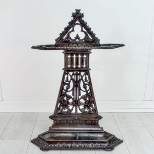 Cast Iron umbrella/stick stand Christopher Dresser c1868