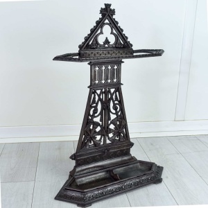 Cast Iron umbrella/stick stand Christopher Dresser c1868