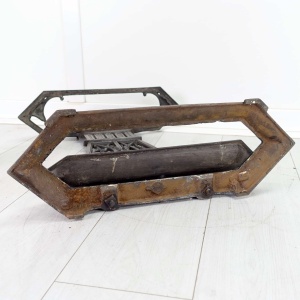 Cast Iron umbrella/stick stand Christopher Dresser c1868