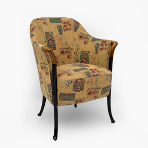 Pair of Giorgetti Italian Armchairs "Progetti", 1980s