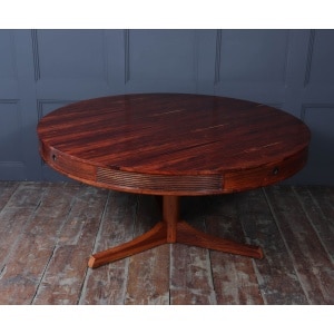 Mid Century Drum Dining Table By Robert Heritage