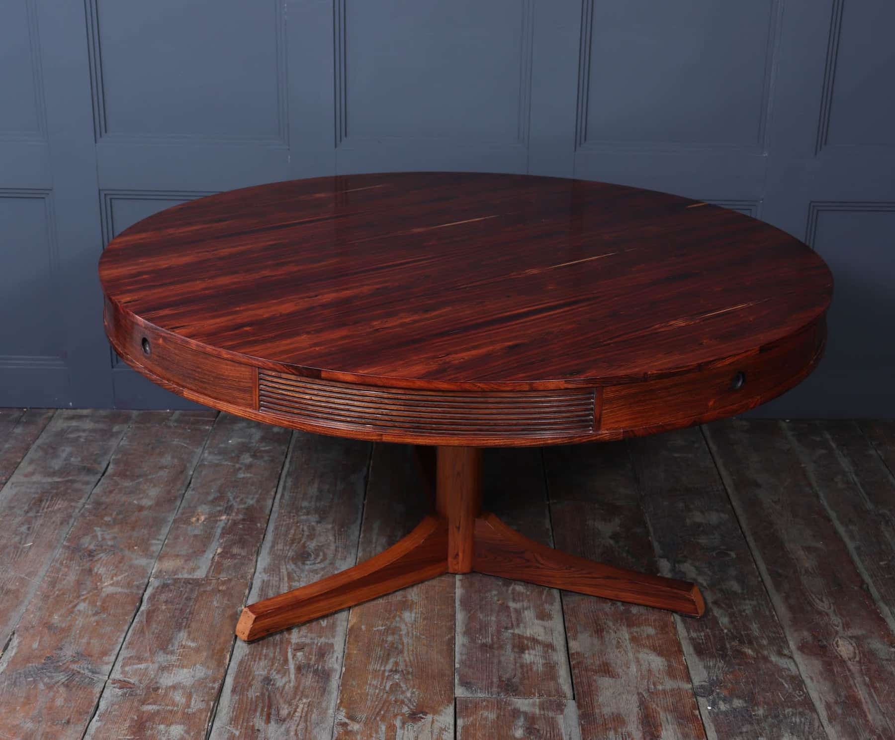 Mid Century Drum Dining Table By Robert Heritage