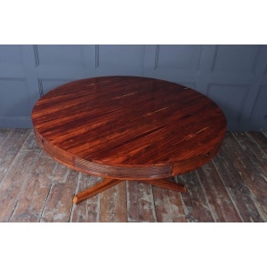 Mid Century Drum Dining Table By Robert Heritage